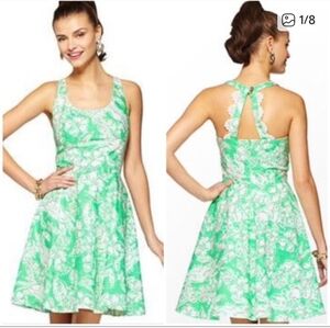 Lilly Pulitzer Zo Beach Bash Dress In Glenda Green.